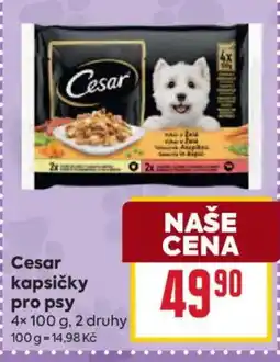 Billa Cesar kapsičky pro psy nabídka