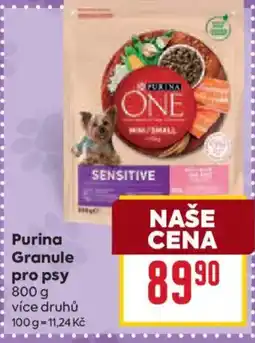 Billa Purina Granule pro psy nabídka