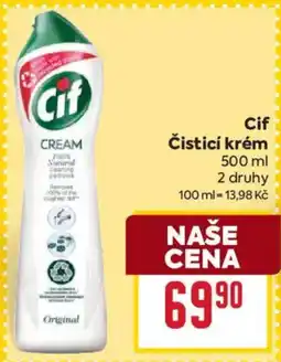 Billa Cif čistící krém nabídka