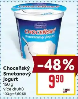 Billa Chocenšký smetanový jogurt nabídka
