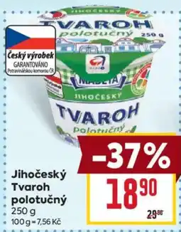 Billa Jihočeský Tvaroh polotučný nabídka