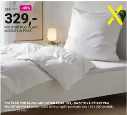 Möbelix Mountain Peak polštář pod hlavu nabídka