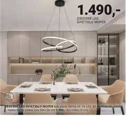 Möbelix Mofer závesné led svietidlo nabídka