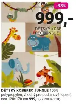 Möbelix Dětský koberec jungle nabídka