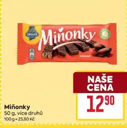 Billa Miňonky nabídka
