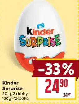 Billa Kinder Surprise nabídka