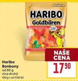Billa Haribo bonbony nabídka
