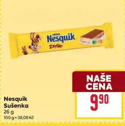 Billa Nesquik Sušenka nabídka