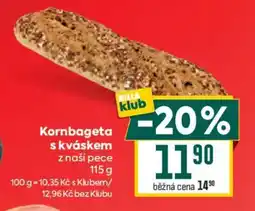 Billa Billa kornbageta s kváskem nabídka