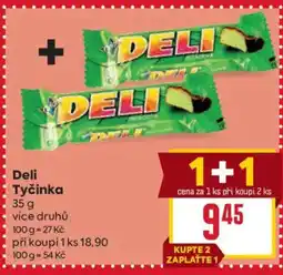 Billa Deli tyčinka nabídka
