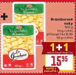 Billa La Gnoccheria bramborové noky nabídka
