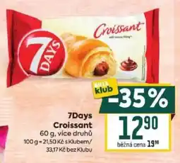 Billa 7Days Croissant nabídka
