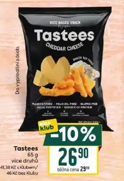 Billa Tastees cheddar cheese nabídka