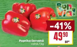 Billa Bon Via! Paprika červená nabídka