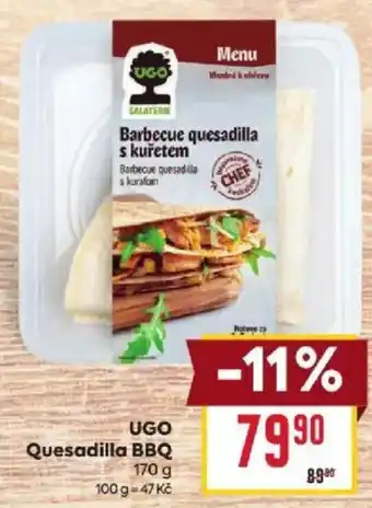 Ugo quesadilla bbq