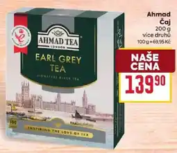 Billa Ahmad Earl Grey Tea nabídka