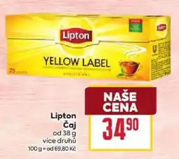 Billa Lipton čaj nabídka