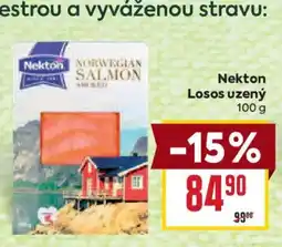 Billa Nekton losos uzený nabídka