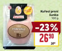 Billa Kuřecí prsní šunka nabídka