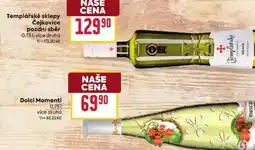 Billa Templářské sklepy nabídka