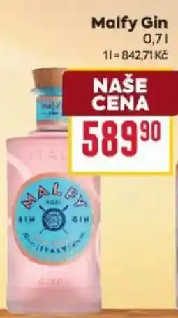 Billa Malfy Gin nabídka