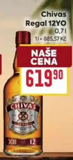 Billa Chivas Regal 12YO nabídka