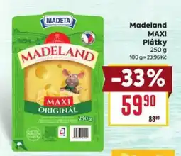 Billa Madeland plátky nabídka