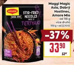 Billa Maggi Magic Asia stir-fried noodles taste of teriyaki nabídka