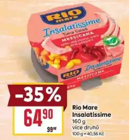 Billa Rio Mare Insalatissime nabídka