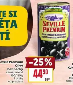 Billa Seville Premium Olivy bez pecky nabídka