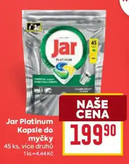 Billa Jar Platinum Kapsle do myčky nabídka