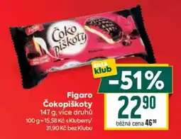 Billa Figaro čokopiškoty nabídka