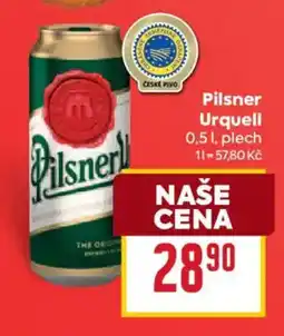 Billa Pilsner Urquell nabídka