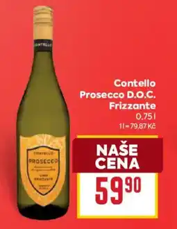 Billa Contello Prosecco D.O.C. Frizzante nabídka
