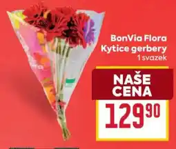 Billa BonVia Flora kytice gerbery nabídka