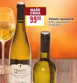 Billa Vinium exclusive nabídka