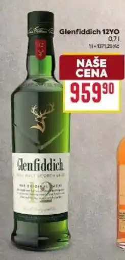 Billa Glenfiddich 12YO nabídka