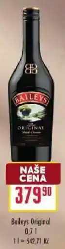 Billa Baileys Original nabídka