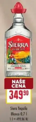 Billa Sierra Tequila Blanco nabídka