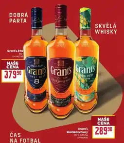 Billa Grants skotská whisky nabídka