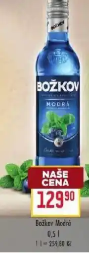 Billa Božkov Modrá nabídka