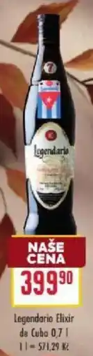 Billa Legendario Elixir de Cuba nabídka