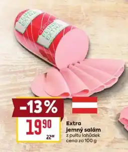 Billa Extra jemný salám nabídka