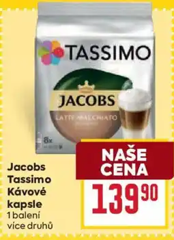 Billa Jacobs Tassimo Kávové kapsle nabídka