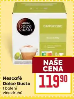 Billa Nescafé Dolce Gusto nabídka