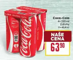 Billa Coca-Cola nabídka