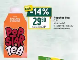 Billa Popstar Tea nabídka