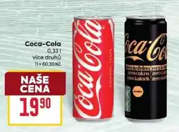 Billa Coca-Cola nabídka