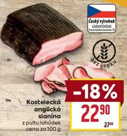 Billa Kostelecká anglická slanina nabídka