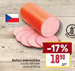 Billa Kuřecí debrecinka nabídka
